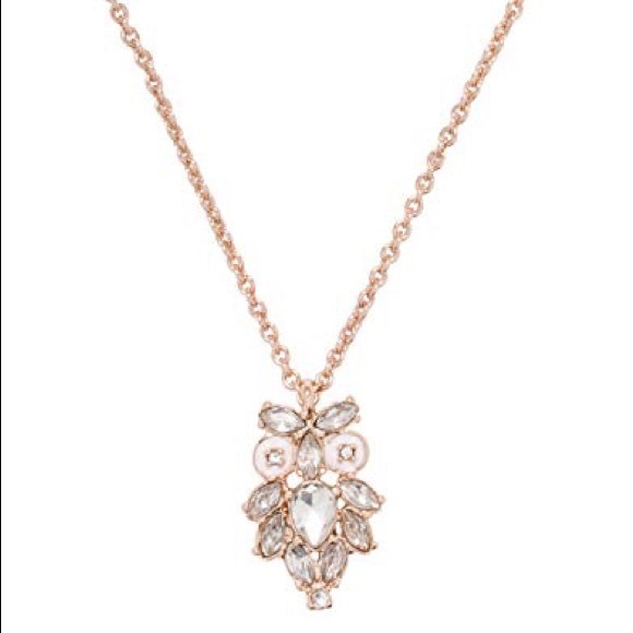 kate spade Jewelry - NWOT Kate spade wise owl crystal necklace